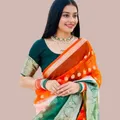 CATEGORY_ORGENZA_SAREE__INDIAN LINEN SAREE