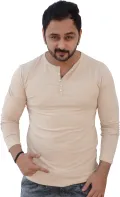 CATEGORY_HENLEY_NECK_T-SHIRT__Black collection