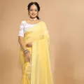 CATEGORY_GEORGETTTE_PLAIN_SAREE__Megrani 