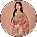 CATEGORY_PRINTED_SILK_BLEND_SAREE__Madhuri Exports