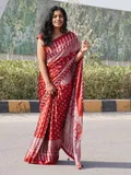 BEST_SAREE_CATEGORY_Ajrakh_Silk_Saree__Bollywood Replica