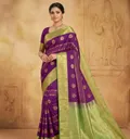 Kanchi_gold_series_Purple_Green__KANYAKUMARI 