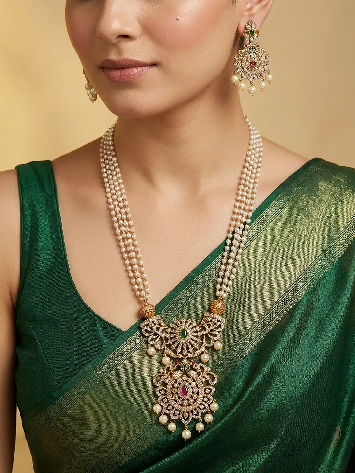 Aleena Antique Necklace Set