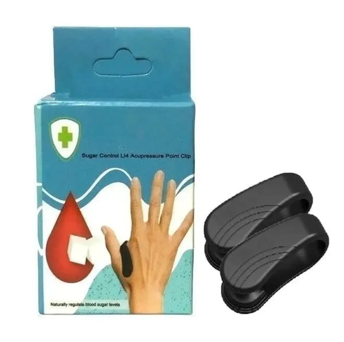 Sugar Control Acupressure Point Clip Pack of 2