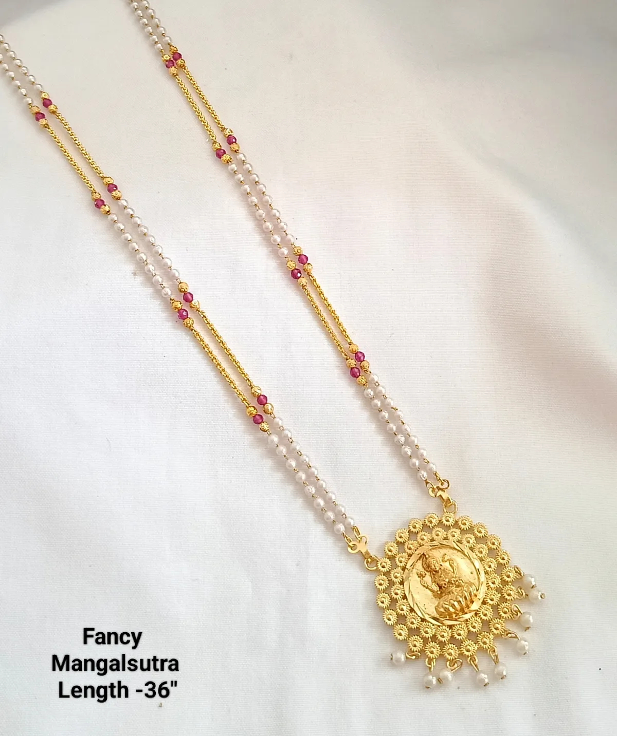 Laxmi High Gold Plated Long Mangalsutra