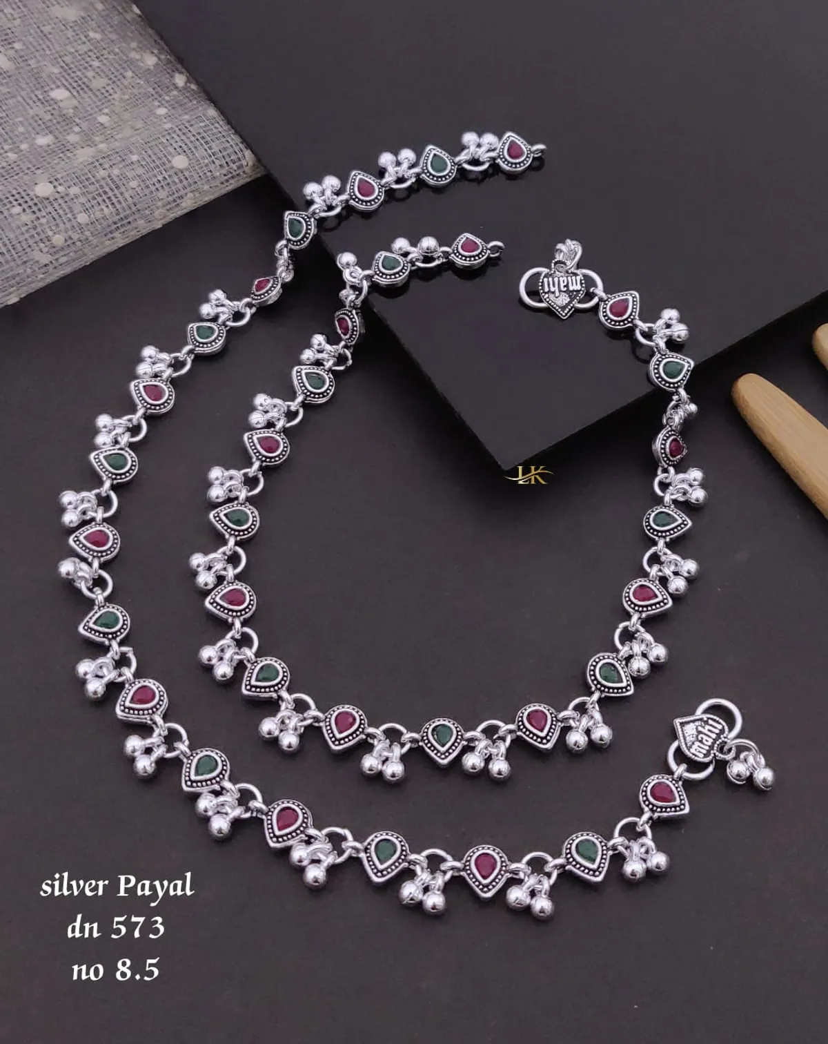 Silver Plated Anklet for Woman