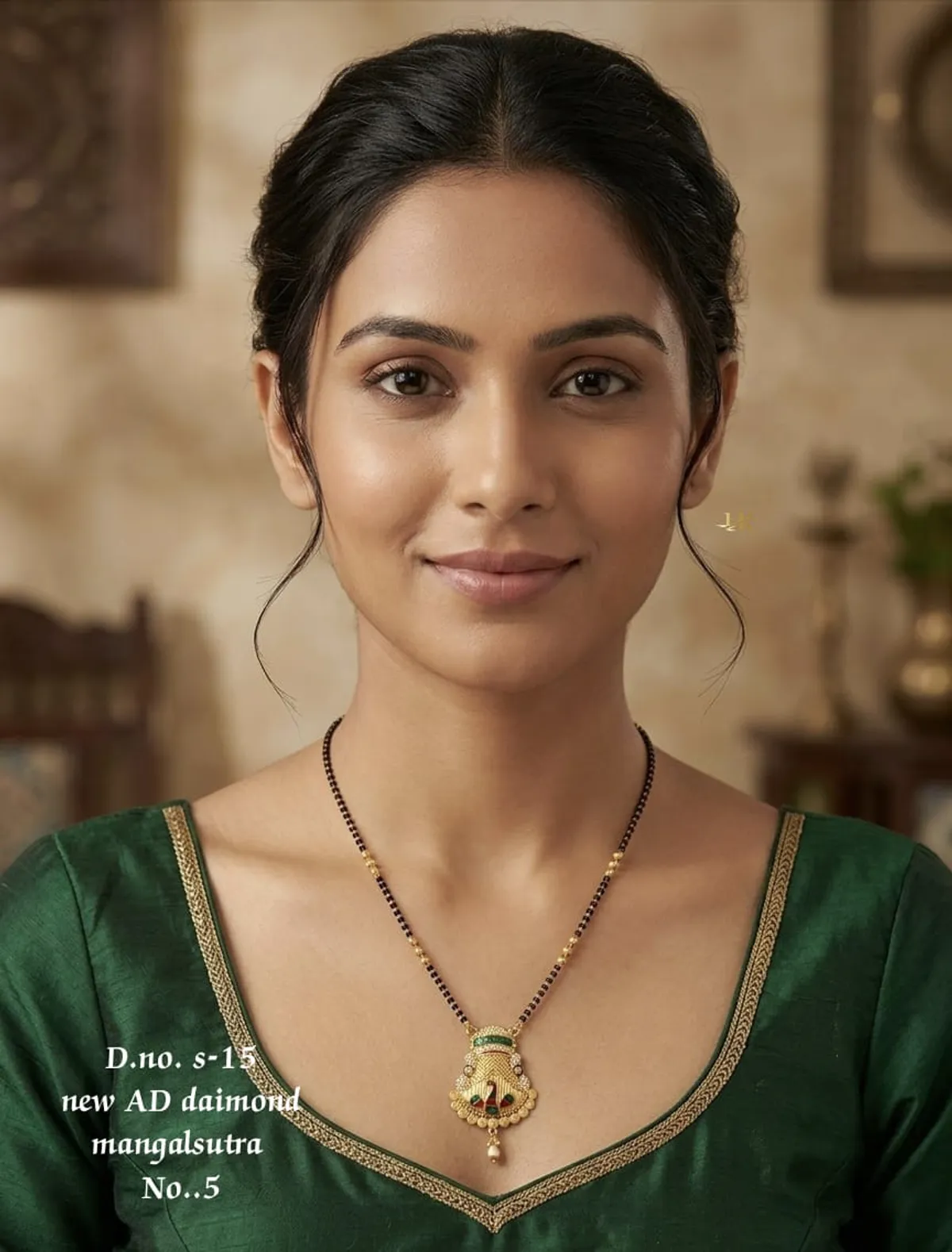 Gold-Plated Fancy Dokiya Mangalsutra