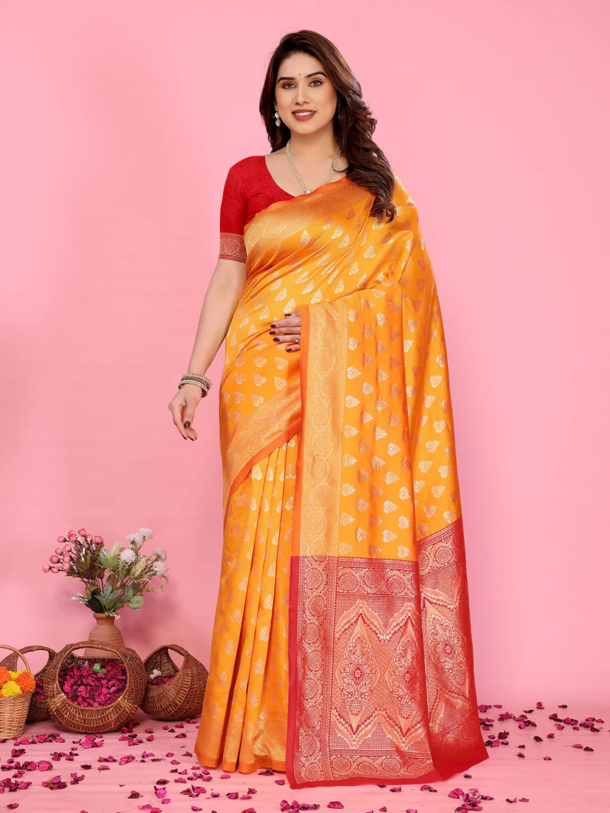 Trending Sea Green Design Printed Silk Saree For Women