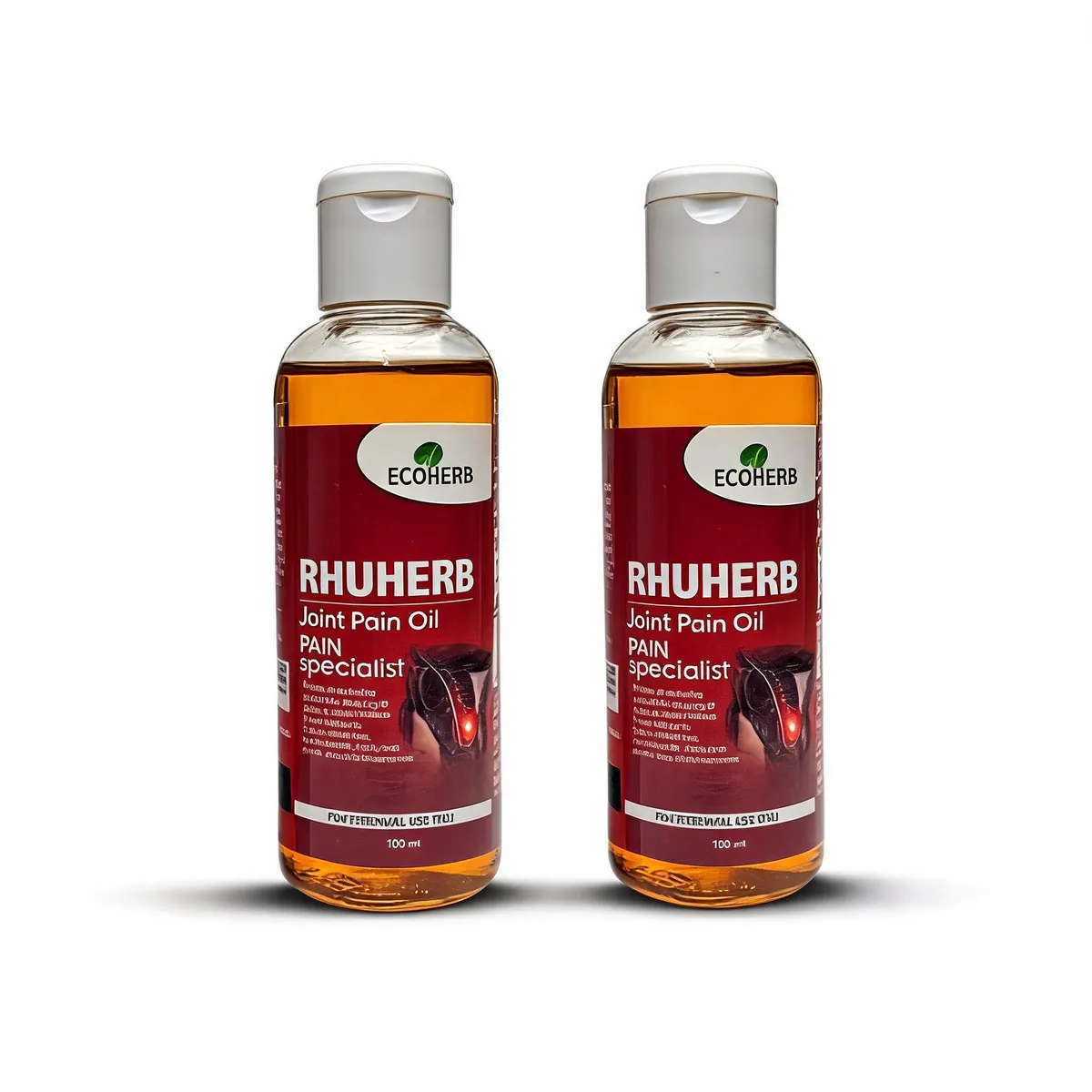 Rhuherb Joint Pain Oil For Unisex Pack Of 2