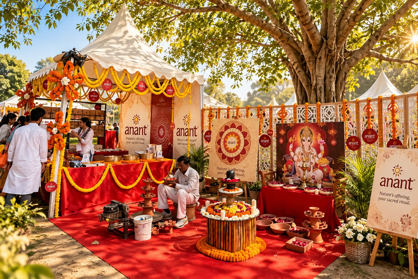 ANANT conscious living brand experience
