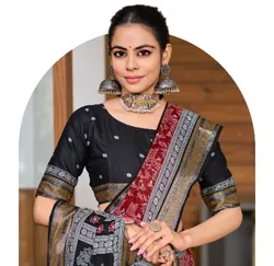 OUR_SPECIALTY_SOFT_SILK_SAREE__ Festive Fab