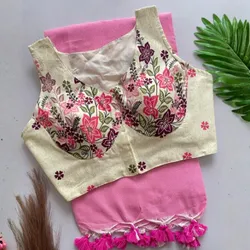 BRAND_CATEGORY_BLOUSE_with_SAREE__Her Ethnic