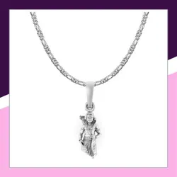 OUR_COLLECTION_SILVER_CHAIN_PENDANT__Akshat Sapphire