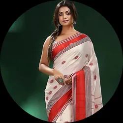 OUR_COLLECTIONS_JAMDANI_TANT_SAREE__Saptak Fashion