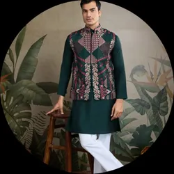 OUR_SPECIALTY__KURTA_PAJAMA_KOTI__Kesari - the label
