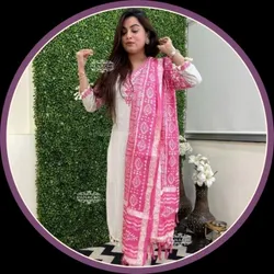 OUR_SPECIALTY___KURTI_PANT_SET__Kween Luok