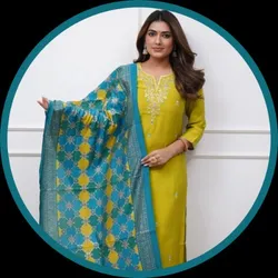 OUR_COLLECTIONS_CHANDERI_KURTA_SET__Misri Fashion