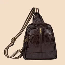 OUR_COLLECTIONS_CHEST_BAG__Olivegreen Leathers