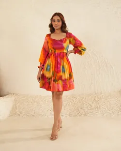 SHOP_BY_CATEGORY_Dresses__Semicolon By Labdhi