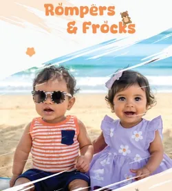 NEW_BORN_AND_TODDLER_FROCKS_AND_ROMPERS__LITTLE & WISE