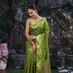 SHOP_BY_CATEGORY_SEMI_SILK_SAREE__Nitya Banaras