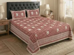 SHOP_BY_CATEGORY_QUEEN_SIZE_BEDSHEET__The Cotton Vastra