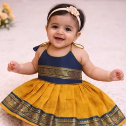Pattu_Pavadai_6_to_12_Months__Avnee Collections