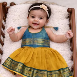 Pattu_Pavadai_3_to_6_Months__Avnee Collections