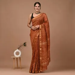 DRAPE_YOUR_STORY_MAHESHWARI_SAREE__THE BAGRU EDIT