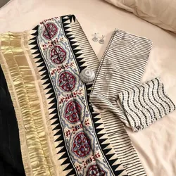 UNSTICHED_SUITS_MODAL_SILK__श्री ADVAYA STUDIO - DEFINING UNIQUENESS