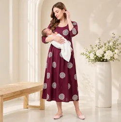 Dream_In_Style_Maternity_Nighty__MISTY LOUNGE WEAR