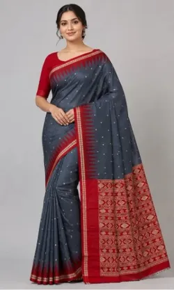 Kalamkari_Saree__SILBORA