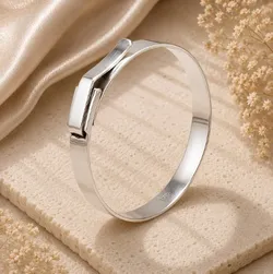 Shop_by_category__Kada__DE FLOSSY SILVER 