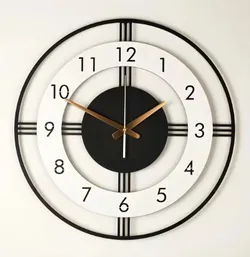 Time_and_Wall_Art_Metal_Wall_Clock__WALLSCAPE DECOR