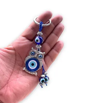 beads♡key chain silver bunny beaded keychain – SHOP 866