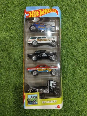 Set De 5 Voitures Hot Wheels Die-cast Neuves, Pack De Jouets Animés, Multi-couleurs