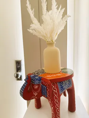 インド彫刻ラック