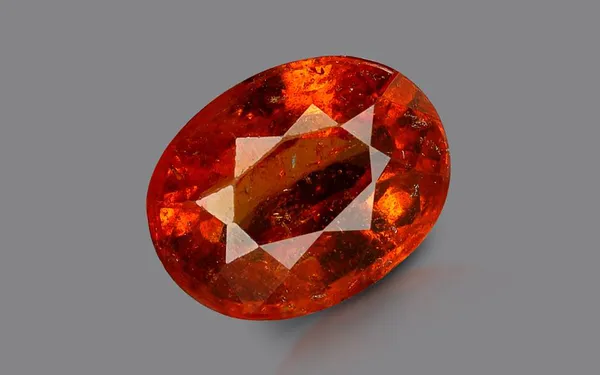 7.25_Ratti_Brown_Hessonite_Garnet/Gomed_Natural_Loose_Gemstone