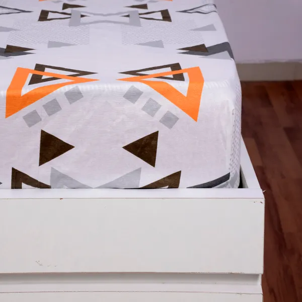 Cotton_Double_Size_Bedsheet_With_Elastic_Fitted_8_Inch_With_2_Pillow_Cover-_Golden_Nugget_(59x78_Inch)