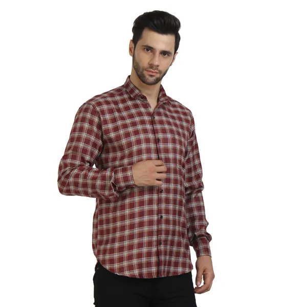 Indigo_cotton_fabric_checks_design_full_sleeve_shirt
