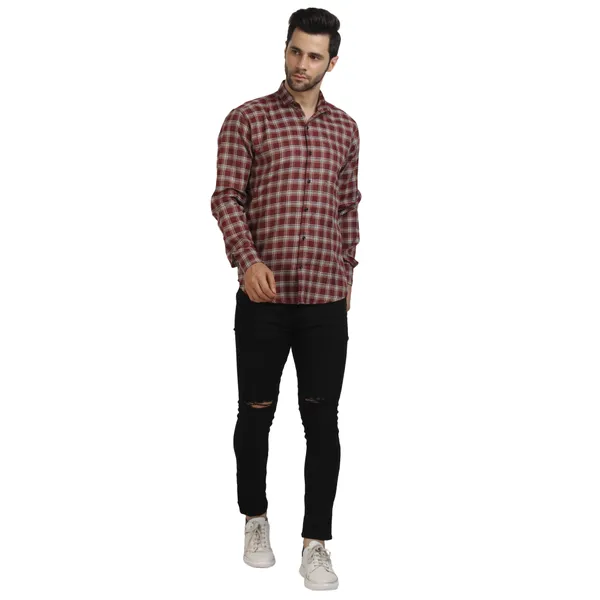 Indigo_cotton_fabric_checks_design_full_sleeve_shirt