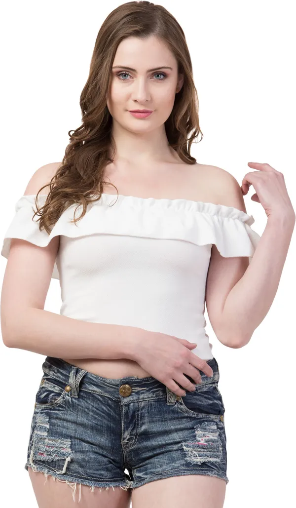 Gorgeous_Elegant_White_Top🤍✨