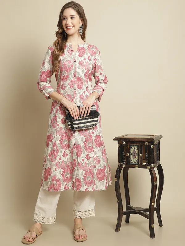Pink_Cotton_Regular_Printed_A-Line_Kurta