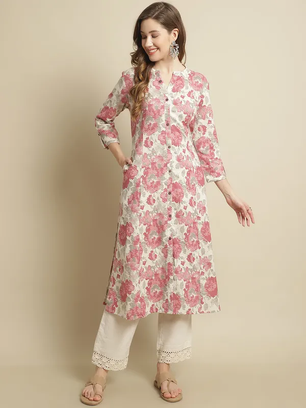 Pink_Cotton_Regular_Printed_A-Line_Kurta