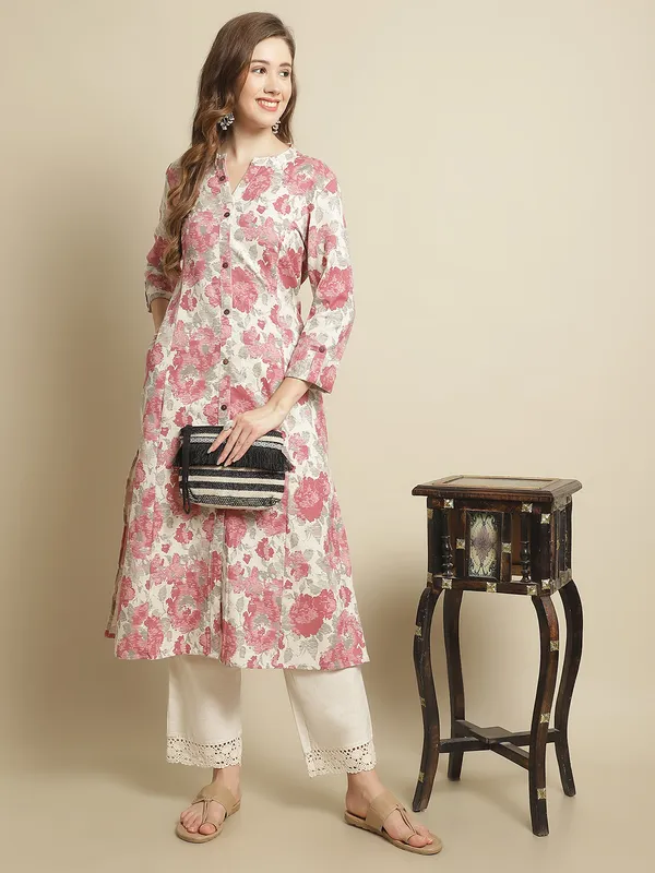Pink_Cotton_Regular_Printed_A-Line_Kurta