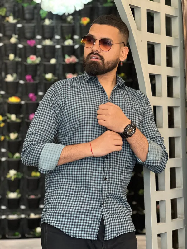 Grey_Cotton_Blend_Printed_Casual_Shirt_For_Men