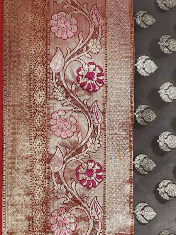 Black_Art_Silk_Banarasi_Sarees_For_Women