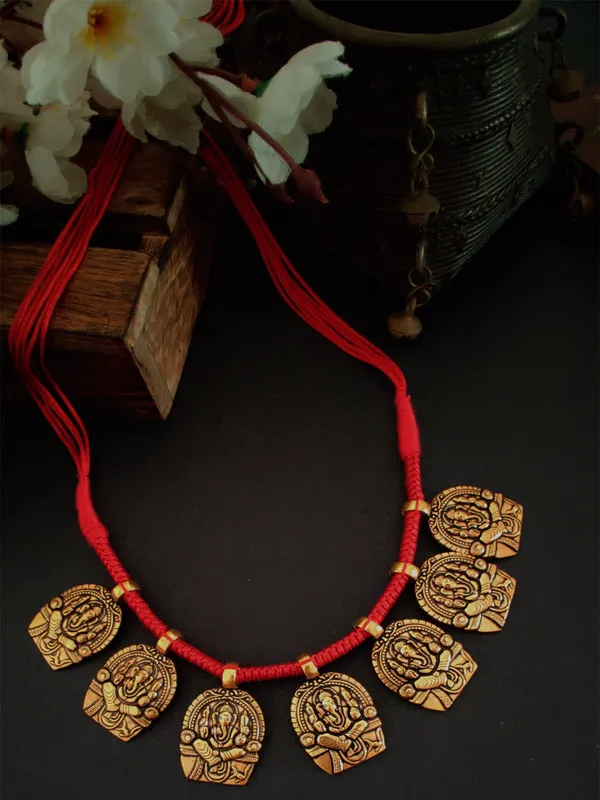 Gold_Plated__Red_Necklace