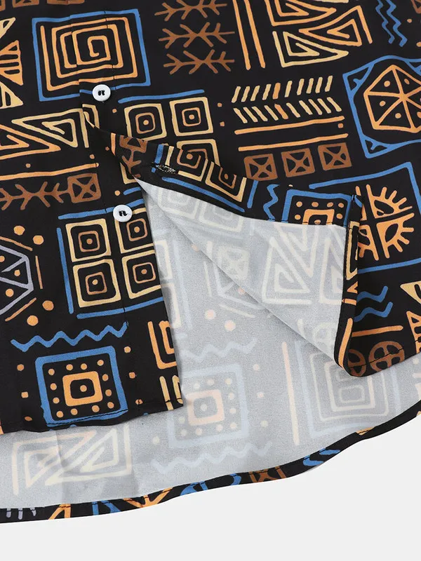 Multicolor_Viscose_Printed_Casual_Shirt_For_Men