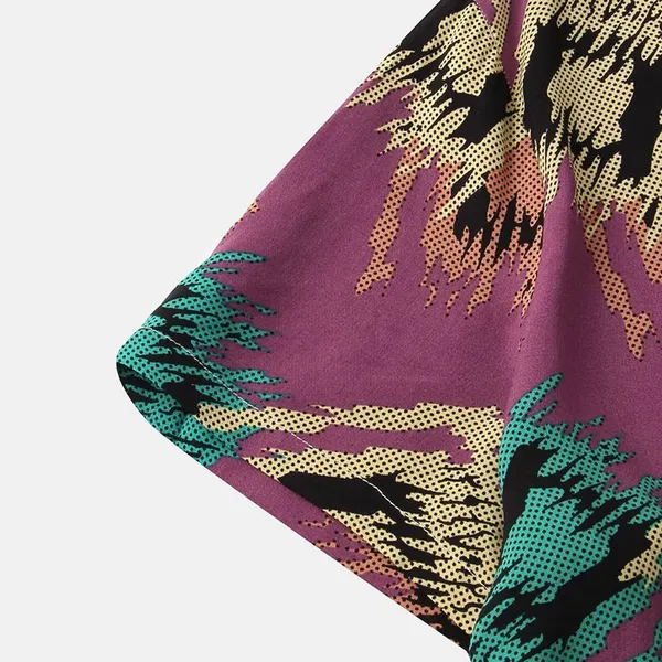 Purple_Viscose_Printed_Casual_Shirt_For_Men